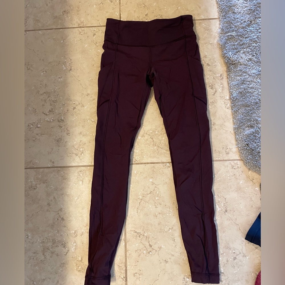 Lululemon size four training and running leggings